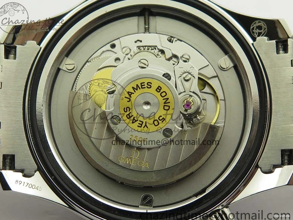 0518 Seamaster 300M Chronometer SS “007” Limited Edition OMF 1:1 Best Edition on SS Bracelet A2824 (Black Balance Wheel) V Seasonal 7952